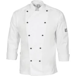 Cool-Breeze Cotton Chef Jacket - Long Sleeve 1104