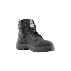 Steel Blue Argyle Zip Scuff Cap 312652 -Work Clothing Store 312652 BLK jpg 3