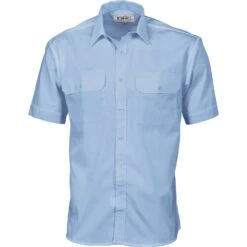 Polyester Cotton Work Shirt - Short Sleeve 3211 -Work Clothing Store 3211250