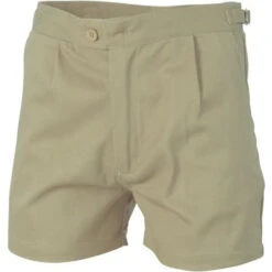 Cotton Drill Utility Shorts 3301 -Work Clothing Store 3301 Khaki
