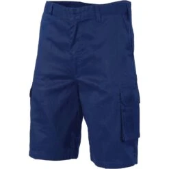 Lightweight Cool-Breeze Cotton Cargo Shorts 3304