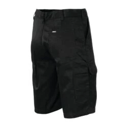 Lightweight Cool-Breeze Cotton Cargo Shorts 3304 -Work Clothing Store 3304 20Black 20Back