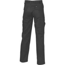 Cotton Drill Cargo Pants 3312 12 Cotton Drill Cargo Pants 3312 -Work Clothing Store 3312 Black Back