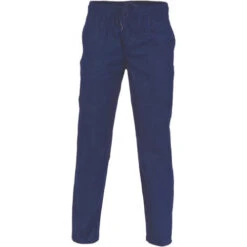 Drill Elastic Waist Pants 3313