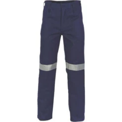 Cotton Drill Pants With 3M Reflective Tape 3314