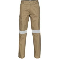 Cotton Drill Pants With 3M Reflective Tape 3319