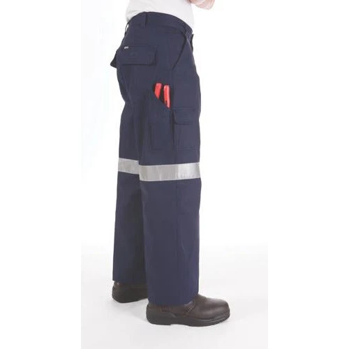 Cotton Drill Pants With 3M Reflective Tape 3319 5 Cotton Drill Pants With 3M Reflective Tape 3319 - Image 5