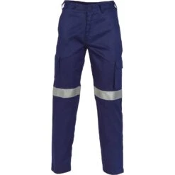 Lightweight Cotton Cargo Pants With 3M Tape - 3326
