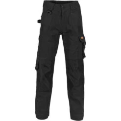 Duratex Cotton Duck Weave Cargo Pants - Knee Pads Not Included 3335 -Work Clothing Store 3335Black