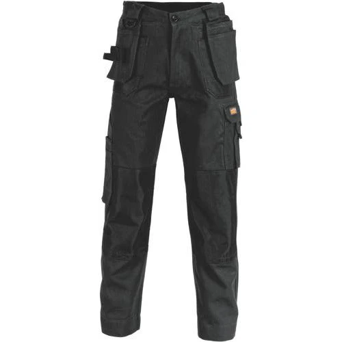 Duratex Cotton Duck Weave Tradies Cargo Pants With Twin Holster Tool Pocket 3337 1 Duratex Cotton Duck Weave Tradies Cargo Pants With Twin Holster Tool Pocket 3337