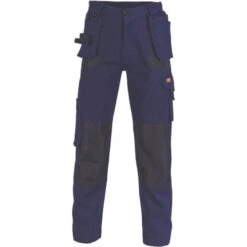 Duratex Cotton Duck Weave Tradies Cargo Pants With Twin Holster Tool Pocket 3337 5 Duratex Cotton Duck Weave Tradies Cargo Pants With Twin Holster Tool Pocket 3337 -Work Clothing Store 3337Navy