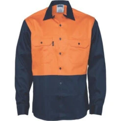 Patron Saint Flame Retardant Two Tone Drill Shirt - L/S 3406