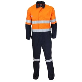 Inherent Flame Retardant 2 Tone Taped Coveralls - 3481 1 Inherent Flame Retardant 2 Tone Taped Coveralls - 3481