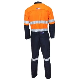 Inherent Flame Retardant 2 Tone Taped Coveralls - 3481 3 Inherent Flame Retardant 2 Tone Taped Coveralls - 3481 - Image 3