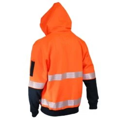 HiVis Segmented Tape Full Zip Hoodie - 3530 -Work Clothing Store 3530 20ON 1