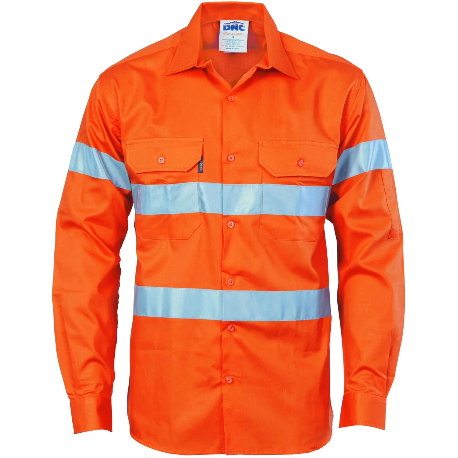 Hi Vis Day/Night Drill Shirt 3535 1 Hi Vis Day/Night Drill Shirt 3535
