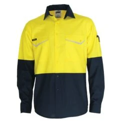 HiVis RipStop Cotton Cool Shirt, L/S 3586