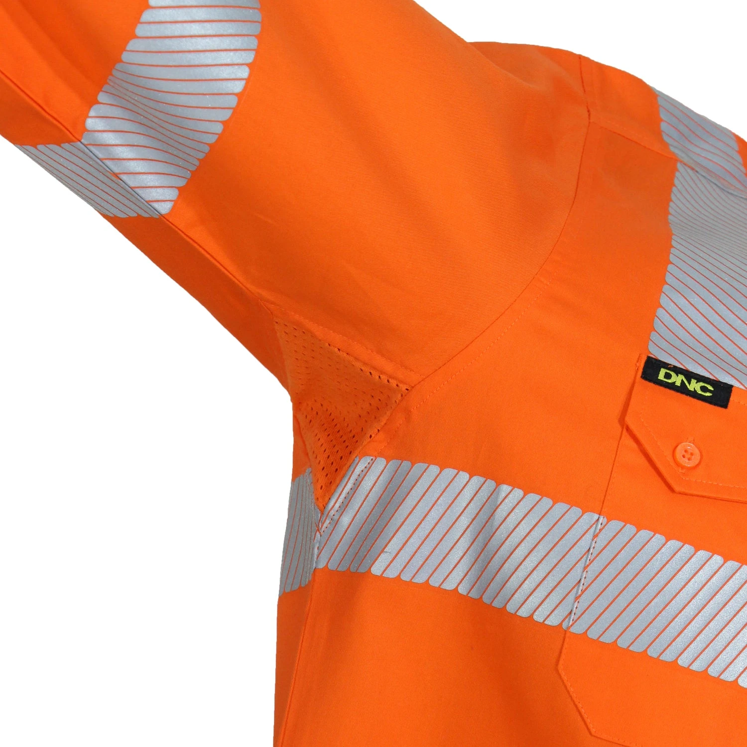 HiVis Segmented Tape Coolight VIC Rail Shirt - 3643 3 HiVis Segmented Tape Coolight VIC Rail Shirt - 3643 - Image 3