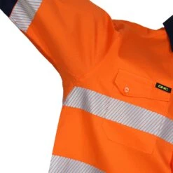 HiVis 2 Tone Segmented Taped Coolight Shirt - 3648 10 HiVis 2 Tone Segmented Taped Coolight Shirt - 3648 -Work Clothing Store 3648 20ON 1