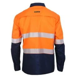 HiVis 2 Tone Segmented Taped Coolight Shirt - 3648 8 HiVis 2 Tone Segmented Taped Coolight Shirt - 3648 -Work Clothing Store 3648 20ON 20BACK