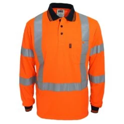 Hi-Vis "X' Back & Bio-motion Taped Polo 3710
