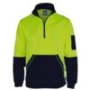 HiVis 1/2 Zip Super Fleecy 3724