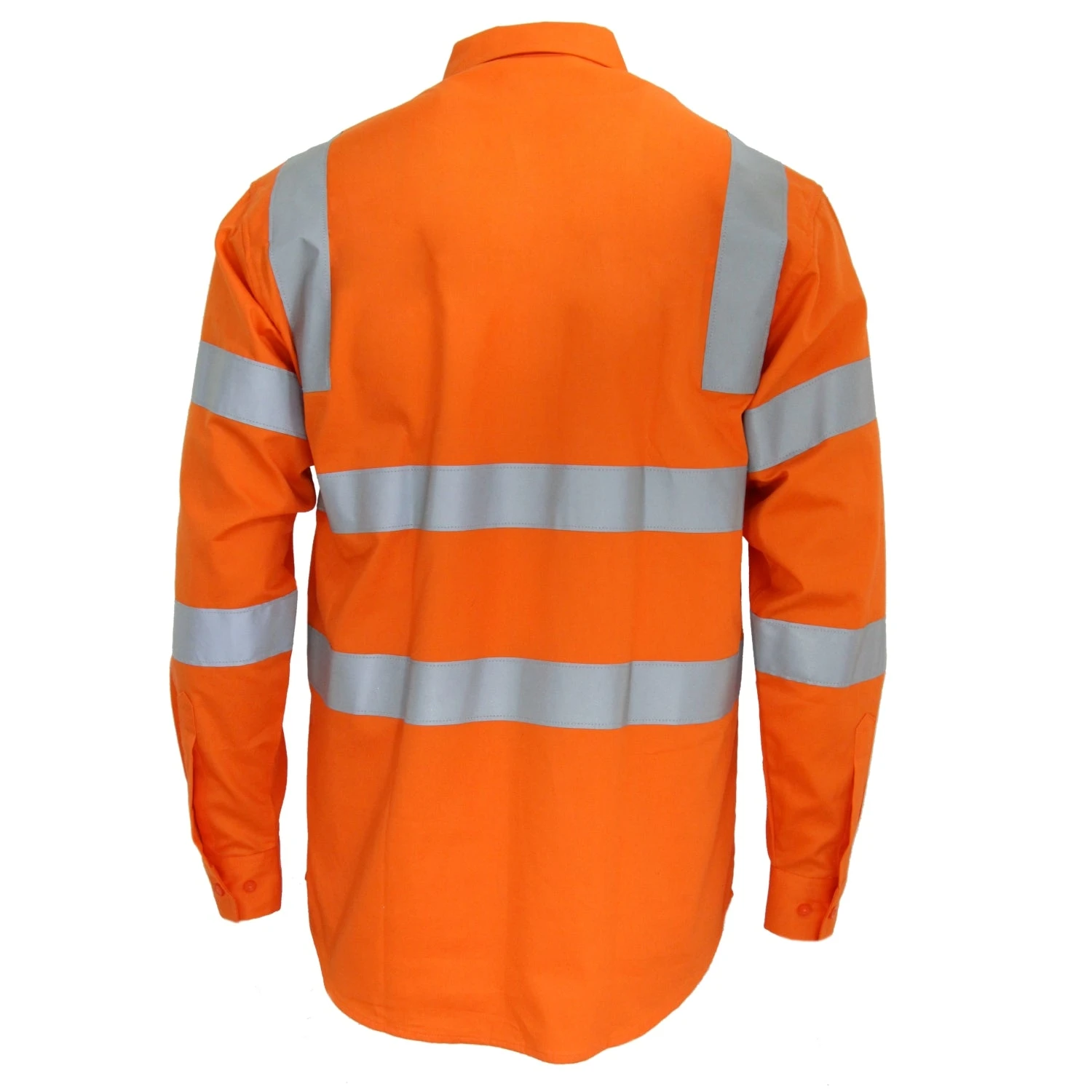 HiVis L/W CSR R/Tape VIC Rail Shirt- LS 3741 2 HiVis L/W CSR R/Tape VIC Rail Shirt- LS 3741 - Image 2