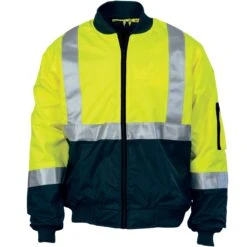 HiVis Two Tone Bomber Jacket With CSR Tape 3762