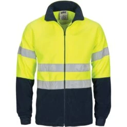 HiVis Two Tone Full Zip Polar Fleece With Reflective Tape 3830 -Work Clothing Store 3830357