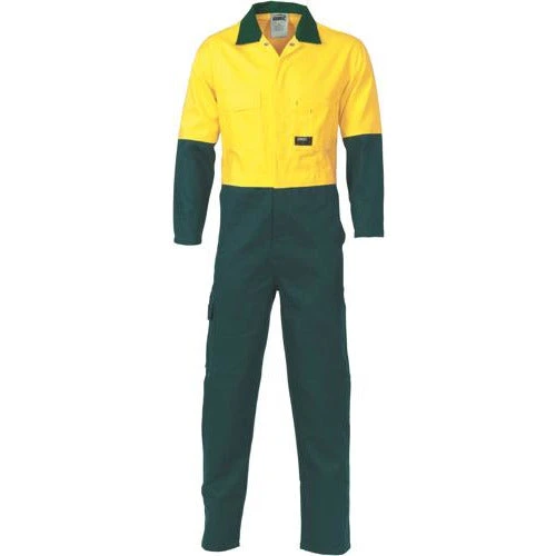 HiVis Two Tone Cotton Coverall 3851 3 HiVis Two Tone Cotton Coverall 3851 - Image 3