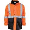 HiVis Two Tone Quilted Jacket With 3M R/Tape - 3863