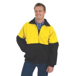 HiVis Two Tone Bluey Bomber Jacket - 3869 -Work Clothing Store 3869 1