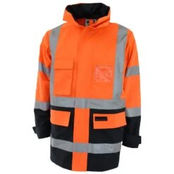 HiVis "H" Pattern 2T Biomotion Tape Jacket QLD - 3962