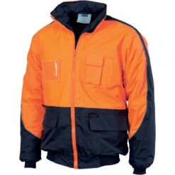 HiVis Contrast Bomber Jacket | 3991