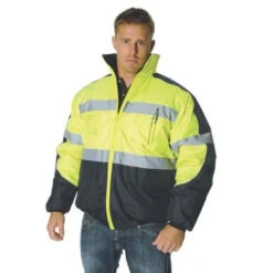 HiVis Day/Night Contrast Bomber Jacket 3992 -Work Clothing Store 3992 0896