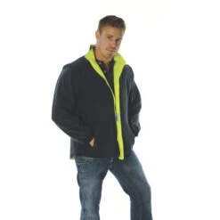 HiVis Cross Back Day/Night “4 In 1” Zip Off Sleeve Reversible Vest 3994 -Work Clothing Store 3994 05