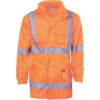 HiVis Cross Back D/N “2 In 1” Rain Jacket 3995