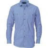 Cotton Chambray Shirt, Twin Pocket - Long Sleeve 4102