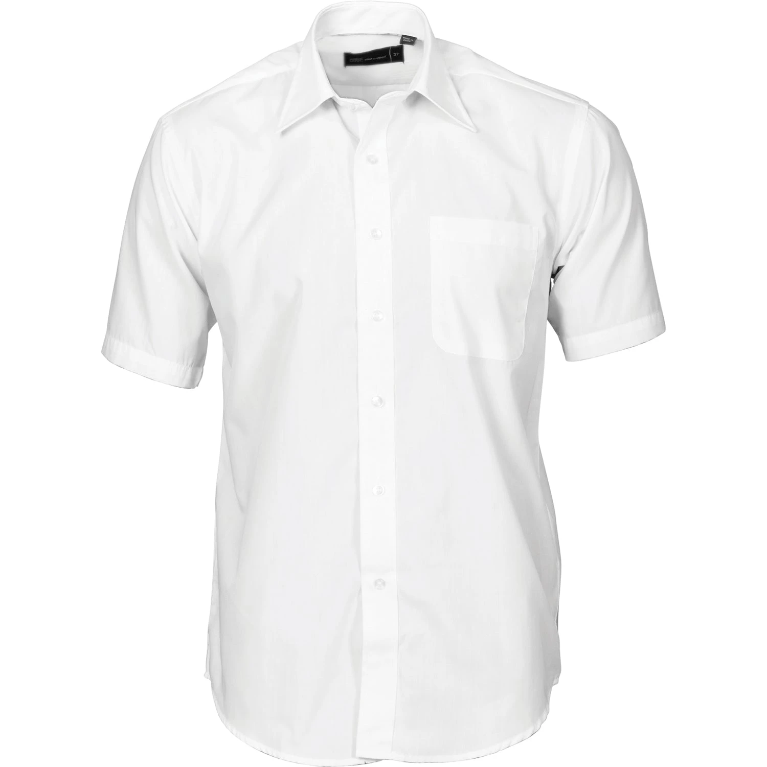Mens Premier Poplin Business Shirts - Short Sleeve 4151 5 Mens Premier Poplin Business Shirts - Short Sleeve 4151 - Image 5