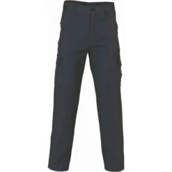 Island Cotton Duck Weave Cargo Pants 4535 -Work Clothing Store 4535Navy
