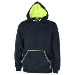 Kangaroo Pocket Super Brushed Fleece Hoodie 5423