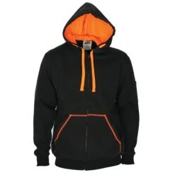 Full Zip Super Brushed Fleece Hoodie 5424