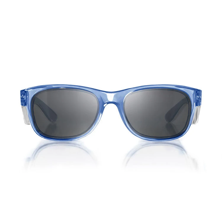 Safe Style CBLT100 Classics Blue Frame Safety Glasses 2 Safe Style CBLT100 Classics Blue Frame Safety Glasses - Image 2