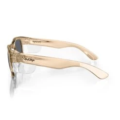 Safe Style CCHP100 Classic Champagne Frame Polarised Safety Glasses -Work Clothing Store Classics R Champaign PolarisedUV400Lens 03Side 1800x1800 19844aff 20d1 4ac7 a554 ba33bf025a0b