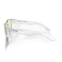 Safe Style CCY100 Classic Clear Frame Yellow Safety Glasses 8 Safe Style CCY100 Classic Clear Frame Yellow Safety Glasses -Work Clothing Store Classics R Clear YellowLightUV400Lens 03Side750px 1800x1800 7cd6dcaa 72be 46c2 844b ca4aad3c52f6