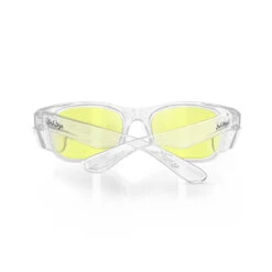 Safe Style CCY100 Classic Clear Frame Yellow Safety Glasses 9 Safe Style CCY100 Classic Clear Frame Yellow Safety Glasses -Work Clothing Store Classics R Clear YellowLightUV400Lens 04Back750px 1800x1800 2d3075ae 56c0 47b3 ae1b f131bc63e10a