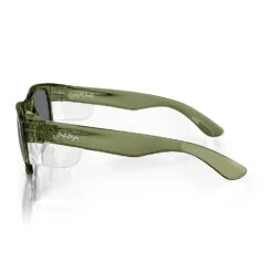 Safe Style CGRP100 Classics Green Frame /Polarised UV400 Safety Glasses -Work Clothing Store Classics R Green PolarisedUV400Lens 03Side750px 1800x1800 e8ee69c9 0387 41a6 a851 de4c0727918a