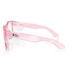 Safe Style CRPC100 Cruisers Pink Frame/Clear UV400 Safety Glasses -Work Clothing Store Cruisers R Pink ClearUV400Lens 03Side750px 540x 61b9b662 8c04 4181 af1f 3e314a051e4c