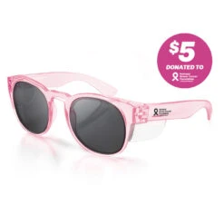 Safe Style CRPP100 Cruisers Pink Frame Polarised Safety Glasses