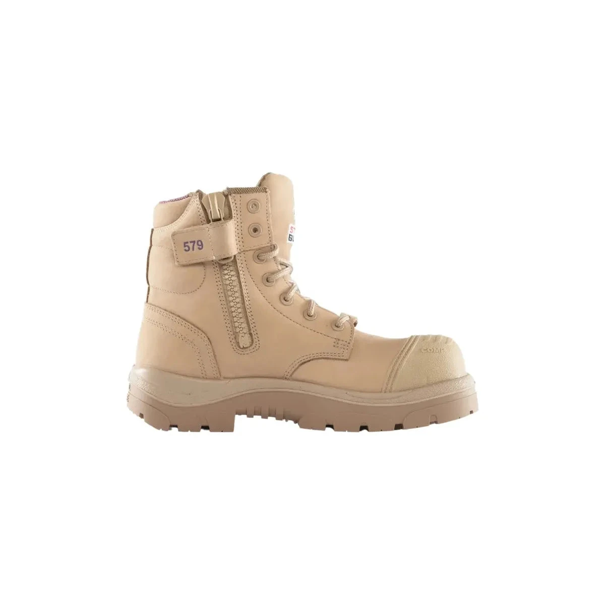 Steel Blue 518579 Ladies Argyle Zip Scuff Cap Composite Safety Boot 3 Steel Blue 518579 Ladies Argyle Zip Scuff Cap Composite Safety Boot - Image 3